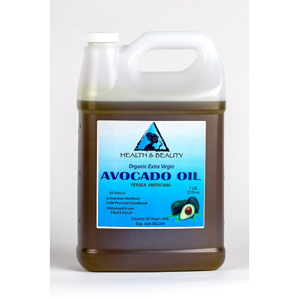 Avocado oil extra virgin organic unrefined cold pressed raw natural